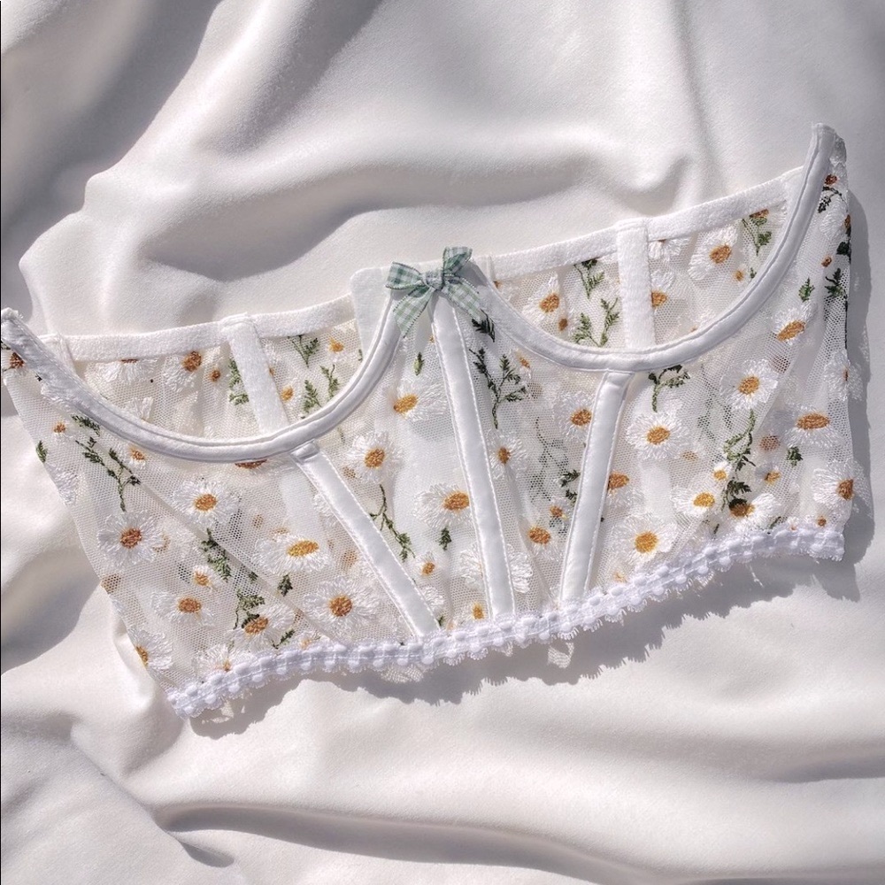 🍋 Tossed Daisy Corset For Love and Lemons